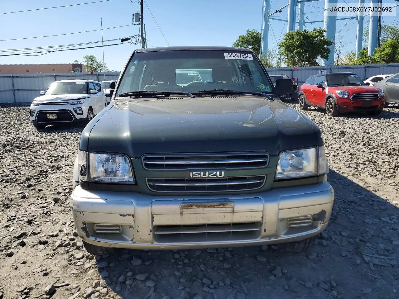 2000 Isuzu Trooper S VIN: JACDJ58X6Y7J02692 Lot: 55337586