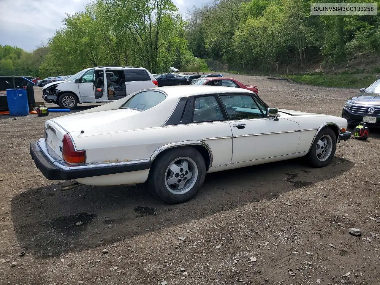 1986 Jaguar Xjs VIN: SAJNV5843GC133258 Lot: 52951456