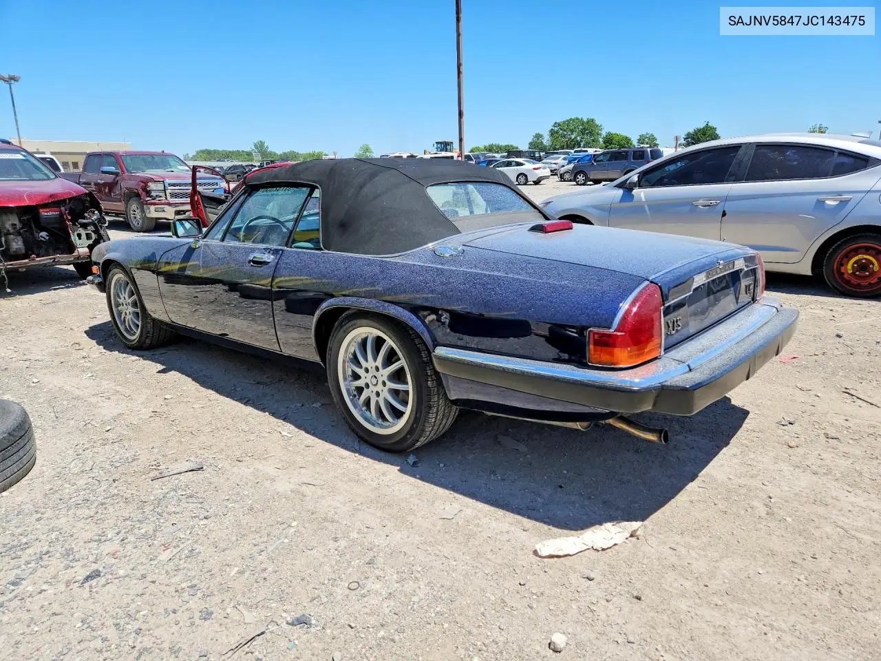 1988 Jaguar Xjs VIN: SAJNV5847JC143475 Lot: 55732356