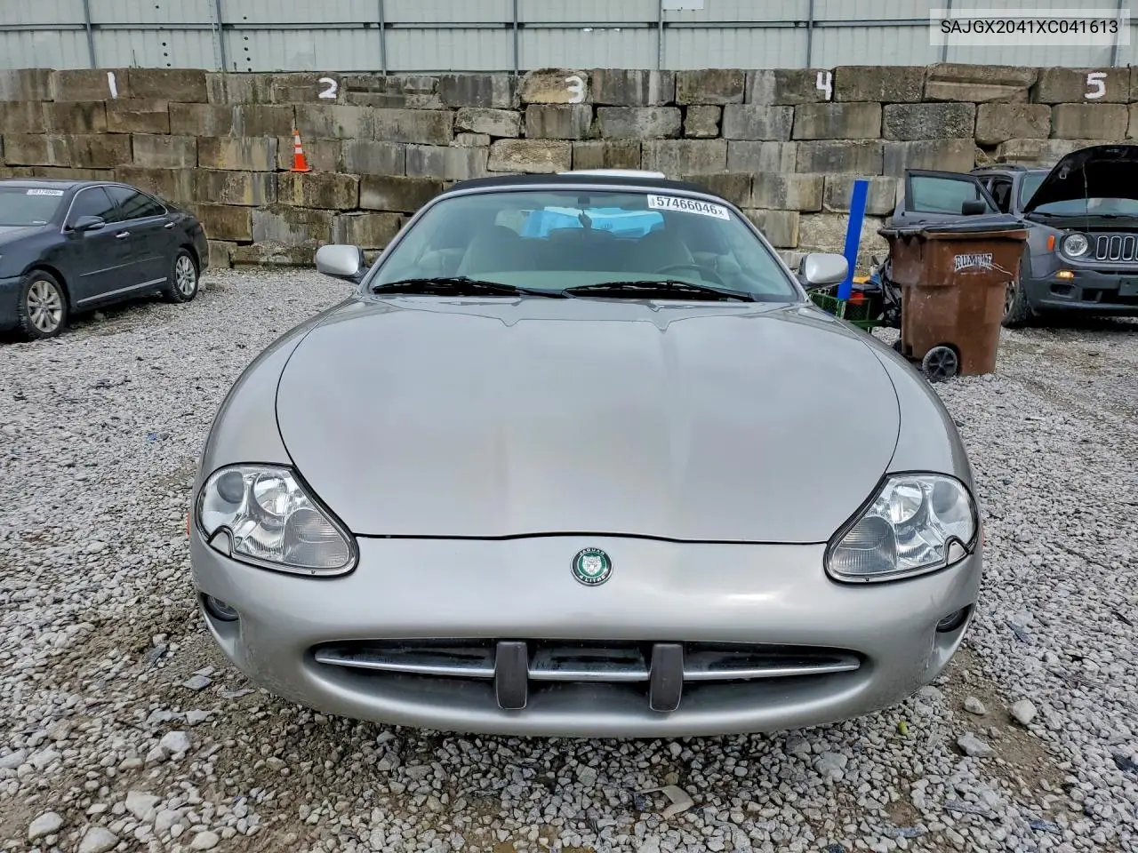 1999 Jaguar Xk8 VIN: SAJGX2041XC041613 Lot: 57466046