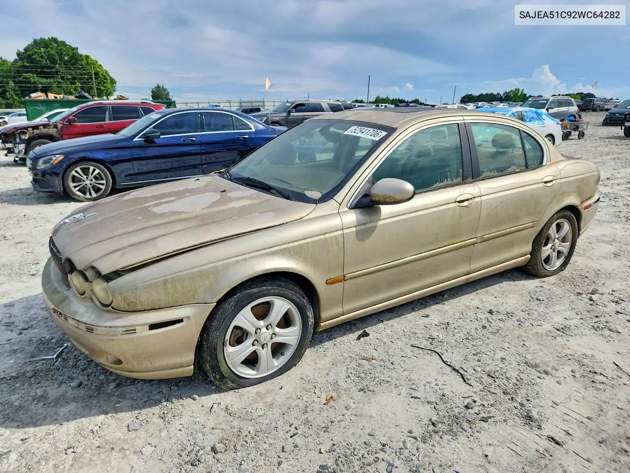 2002 Jaguar X-Type 3.0 VIN: SAJEA51C92WC64282 Lot: 52941706
