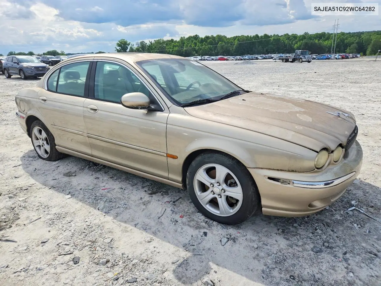 2002 Jaguar X-Type 3.0 VIN: SAJEA51C92WC64282 Lot: 52941706