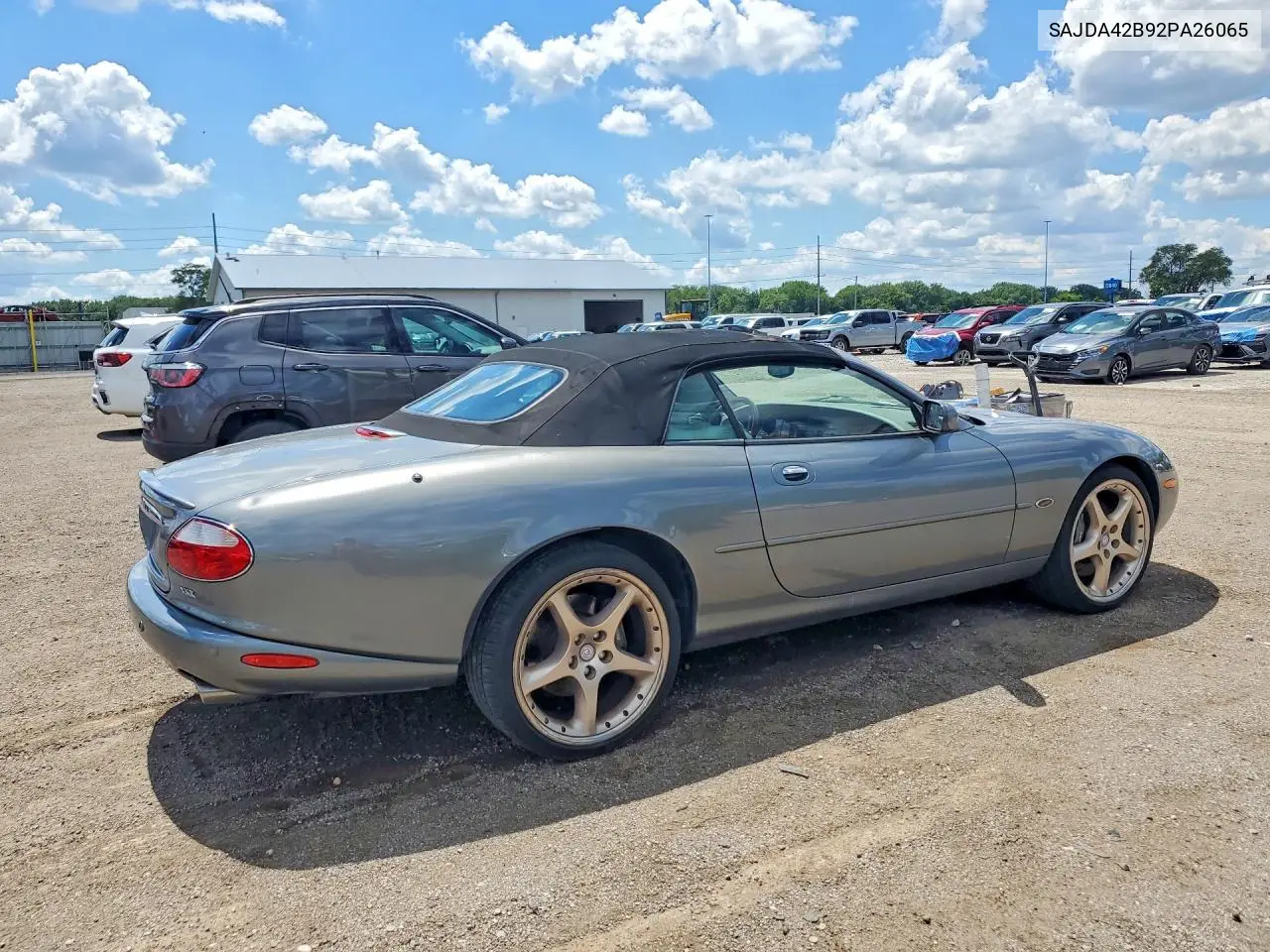 2002 Jaguar Xkr VIN: SAJDA42B92PA26065 Lot: 57839736