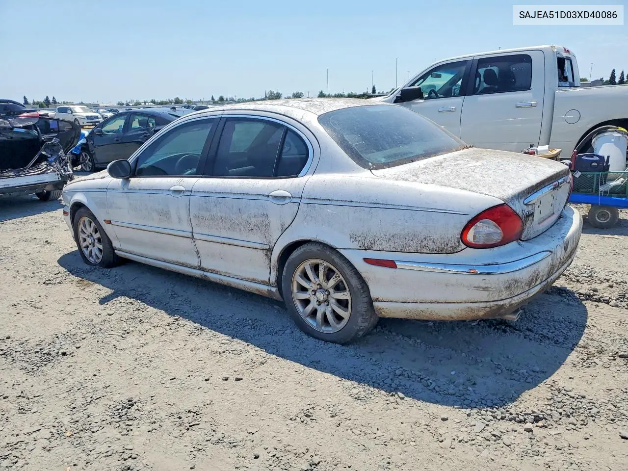 2003 Jaguar X-Type 2.5 VIN: SAJEA51D03XD40086 Lot: 57990676