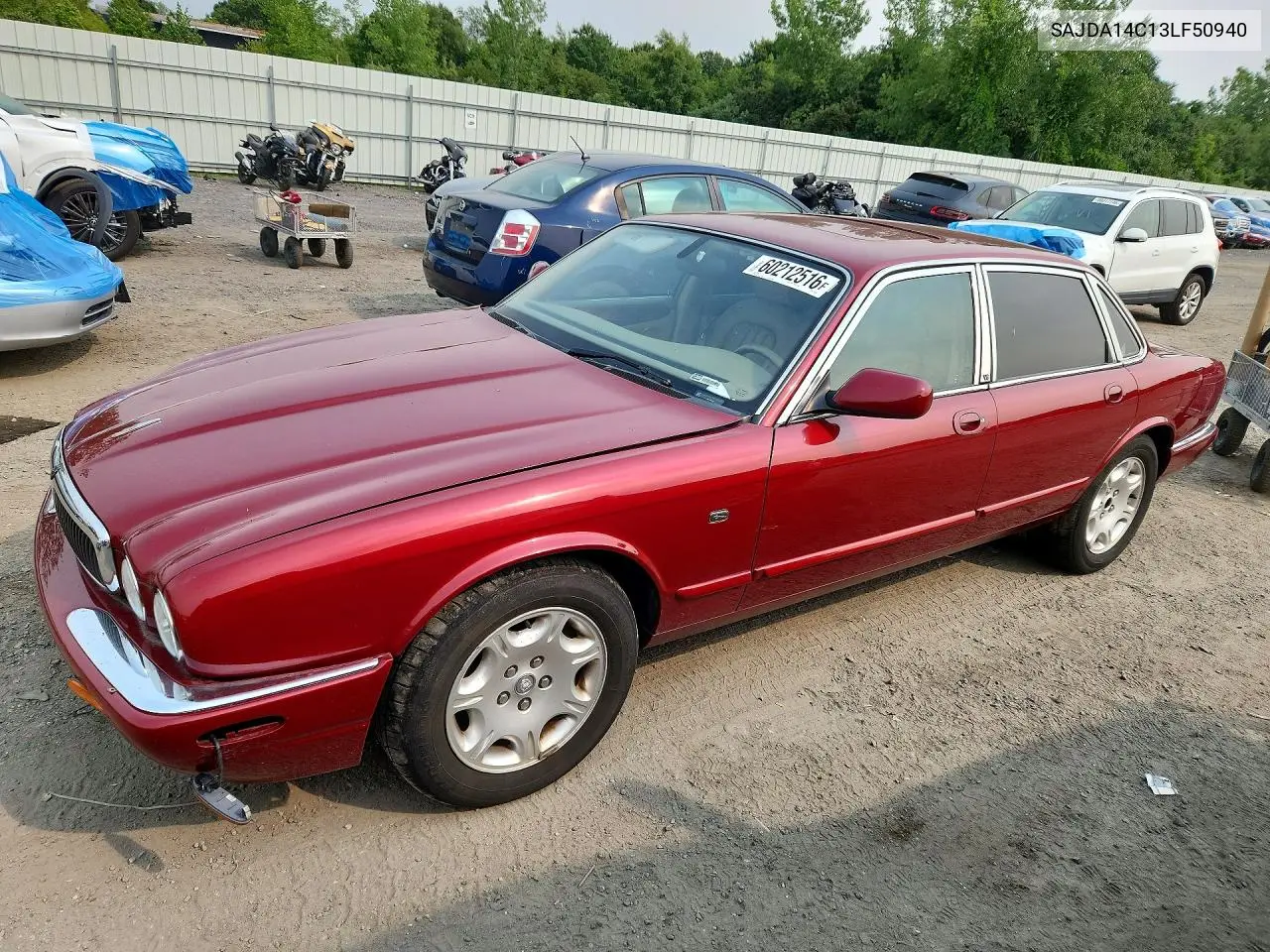 2003 Jaguar Xj8 VIN: SAJDA14C13LF50940 Lot: 60212516
