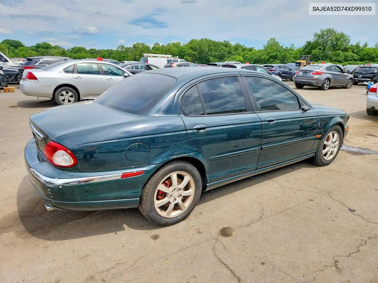 2004 Jaguar X-Type Estate 2.5 VIN: SAJEA52D74XD99510 Lot: 55860766