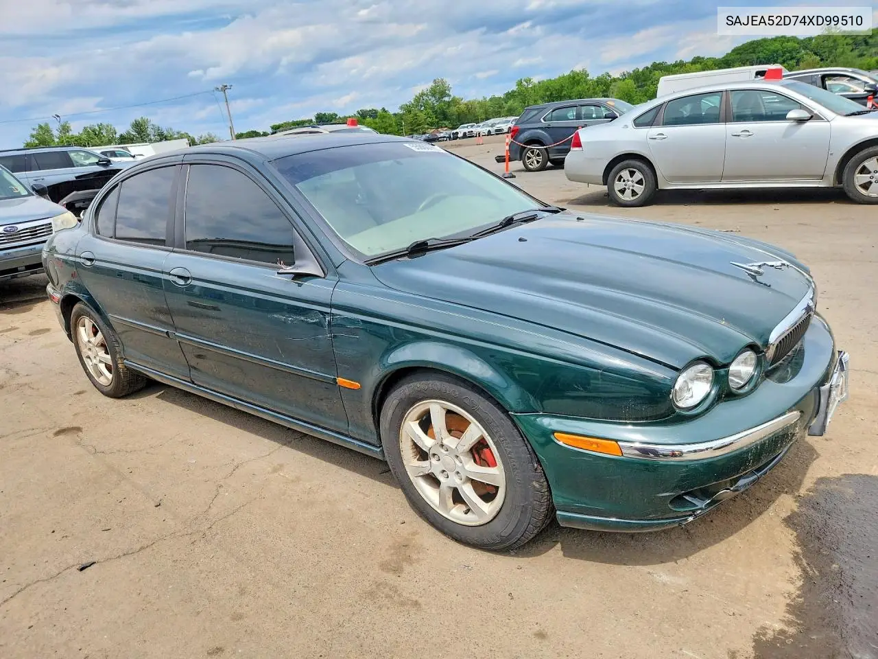 2004 Jaguar X-Type Estate 2.5 VIN: SAJEA52D74XD99510 Lot: 55860766