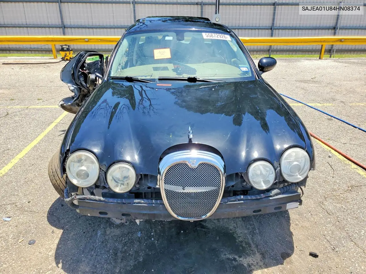 2004 Jaguar S-Type 4.2 VIN: SAJEA01U84HN08374 Lot: 55872926