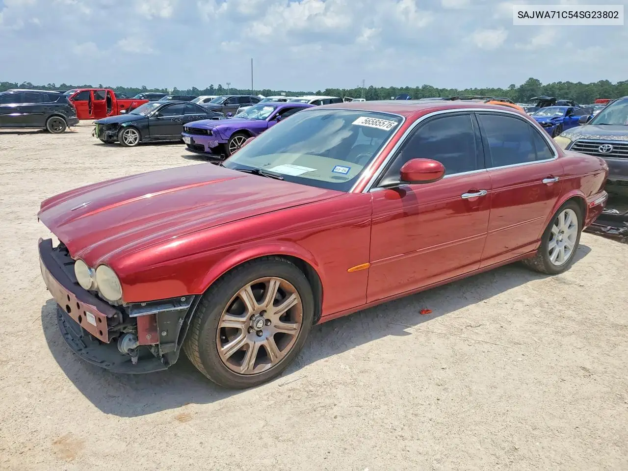 2004 Jaguar Xj8 VIN: SAJWA71C54SG23802 Lot: 56585576