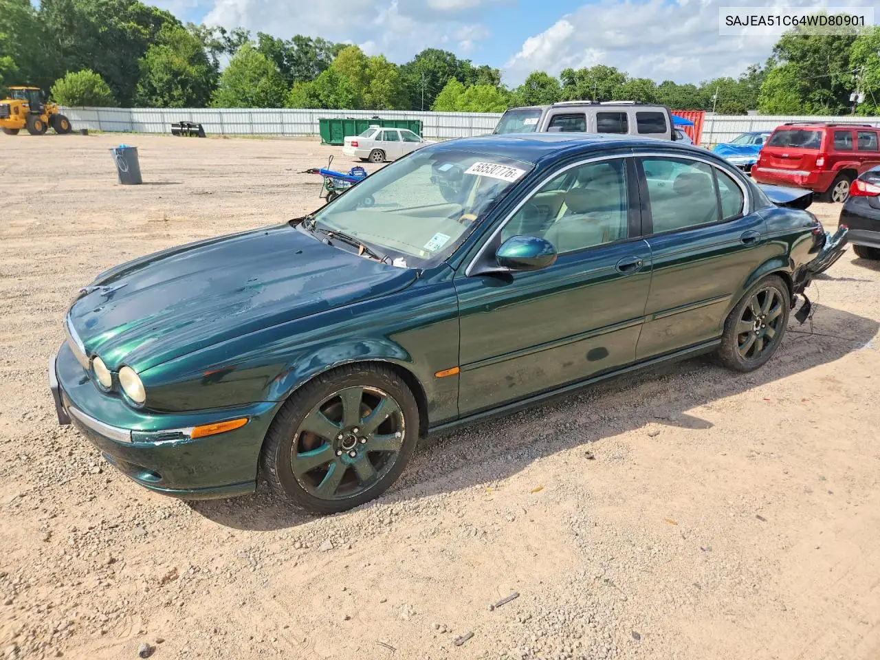 2004 Jaguar X-Type 3.0 VIN: SAJEA51C64WD80901 Lot: 58530776