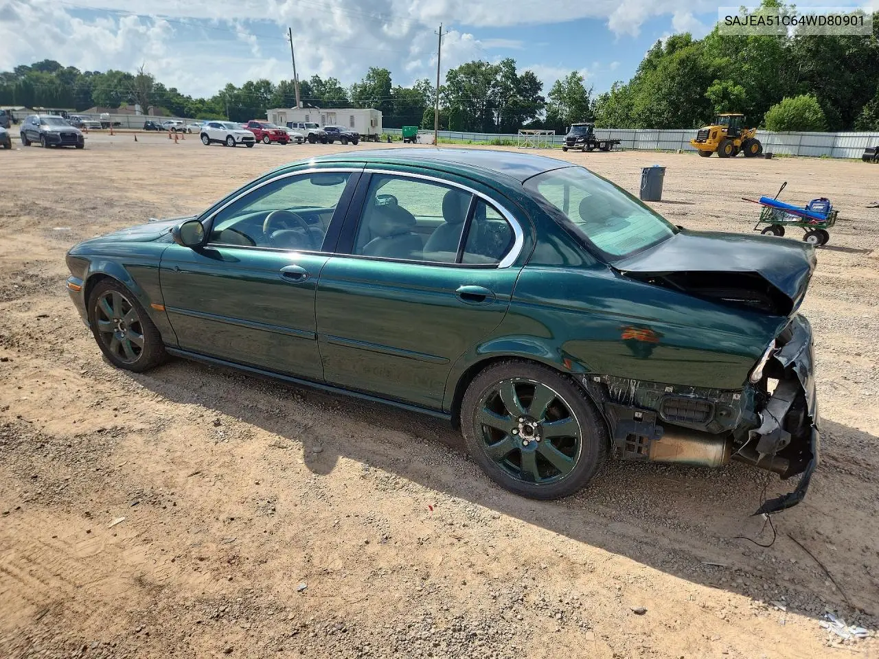 2004 Jaguar X-Type 3.0 VIN: SAJEA51C64WD80901 Lot: 58530776