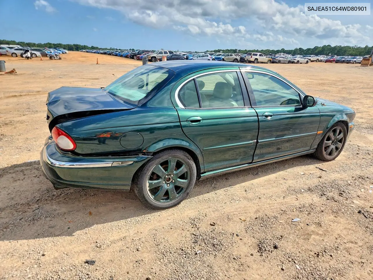 2004 Jaguar X-Type 3.0 VIN: SAJEA51C64WD80901 Lot: 58530776