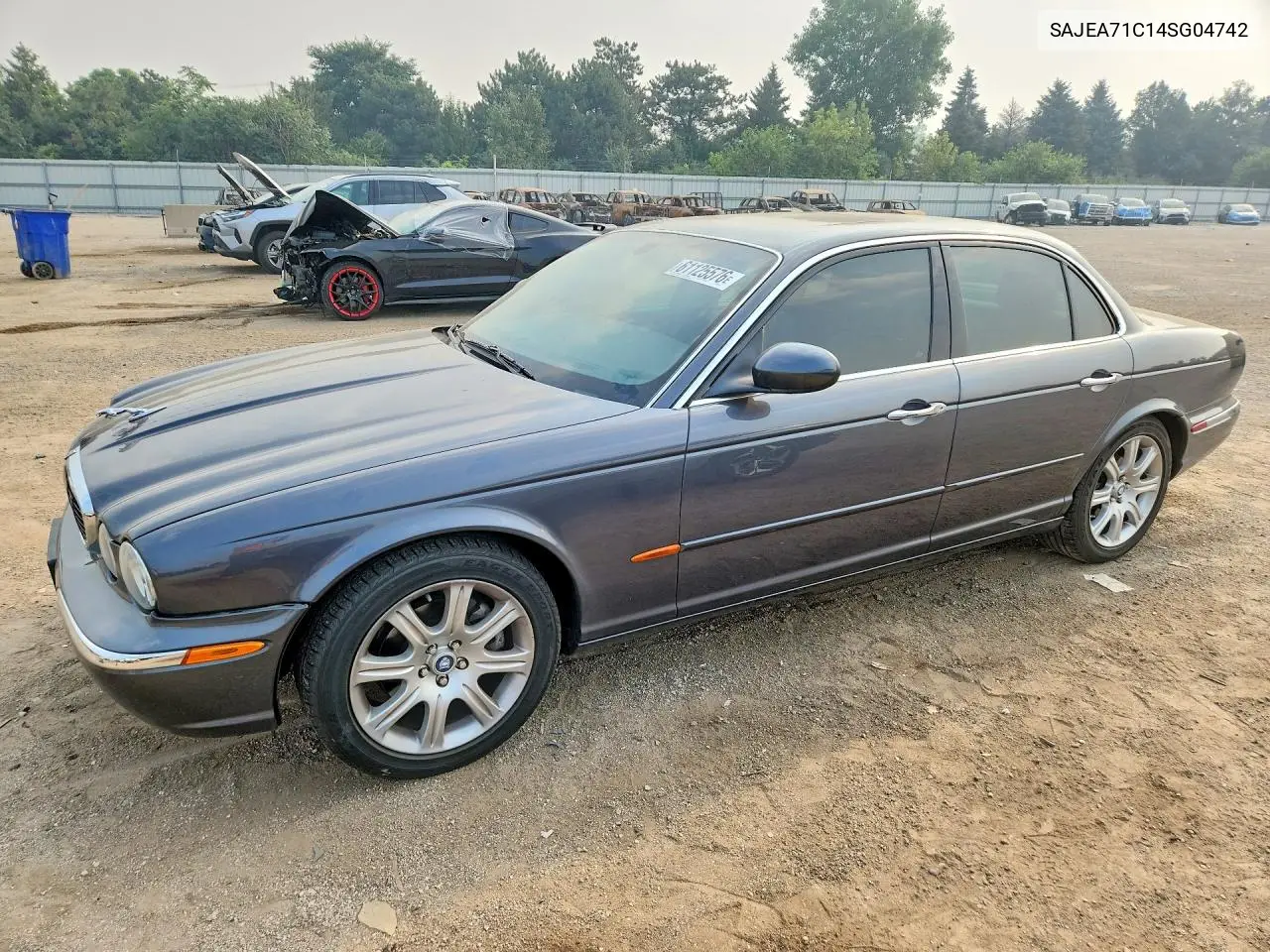 2004 Jaguar Xj8 VIN: SAJEA71C14SG04742 Lot: 61125576