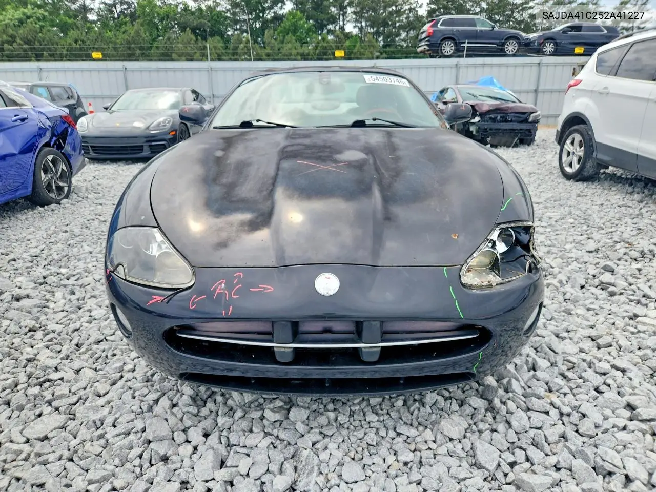 2005 Jaguar Xk8 VIN: SAJDA41C252A41227 Lot: 54503746