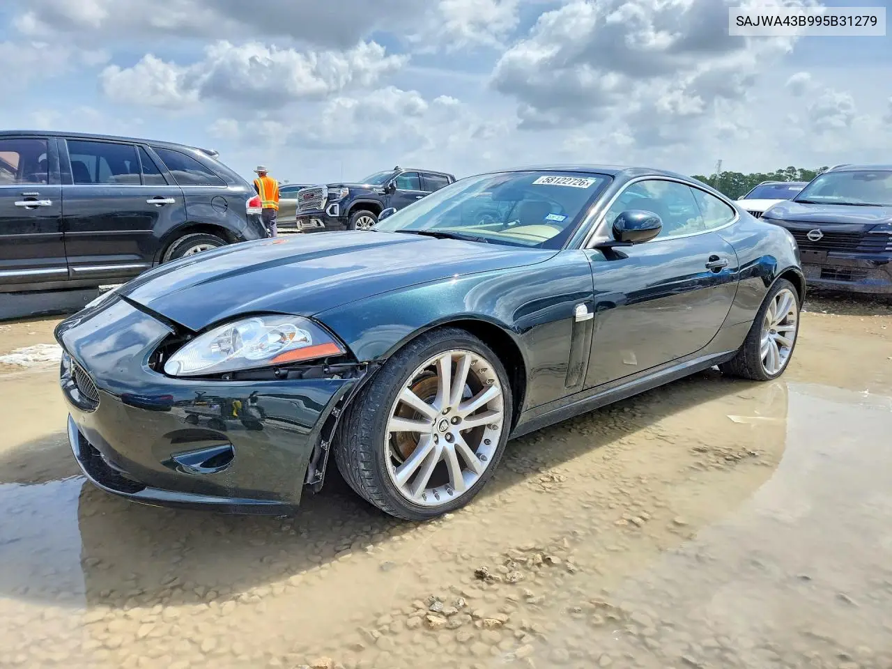 2009 Jaguar Xk VIN: SAJWA43B995B31279 Lot: 58122726