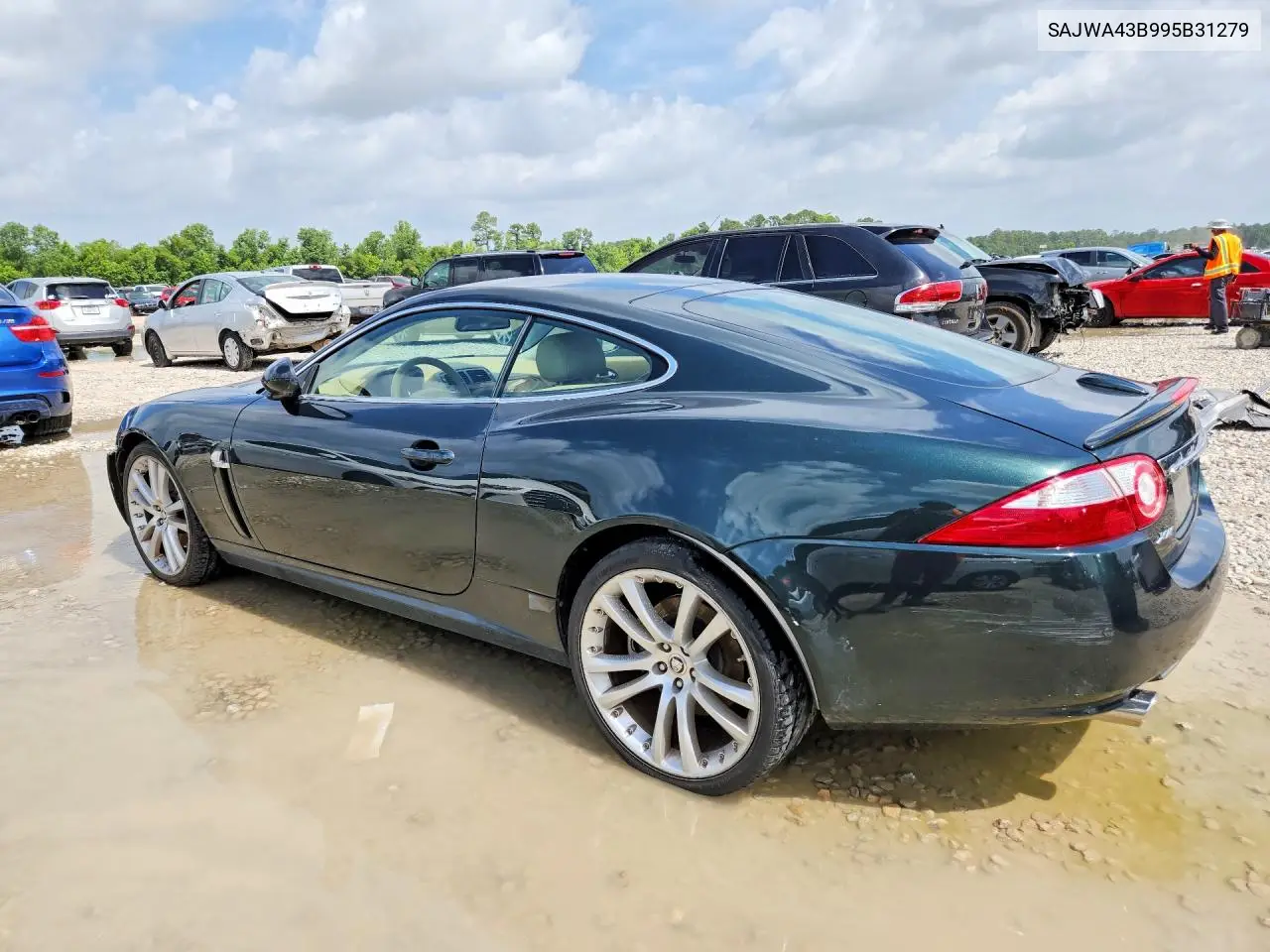 2009 Jaguar Xk VIN: SAJWA43B995B31279 Lot: 58122726