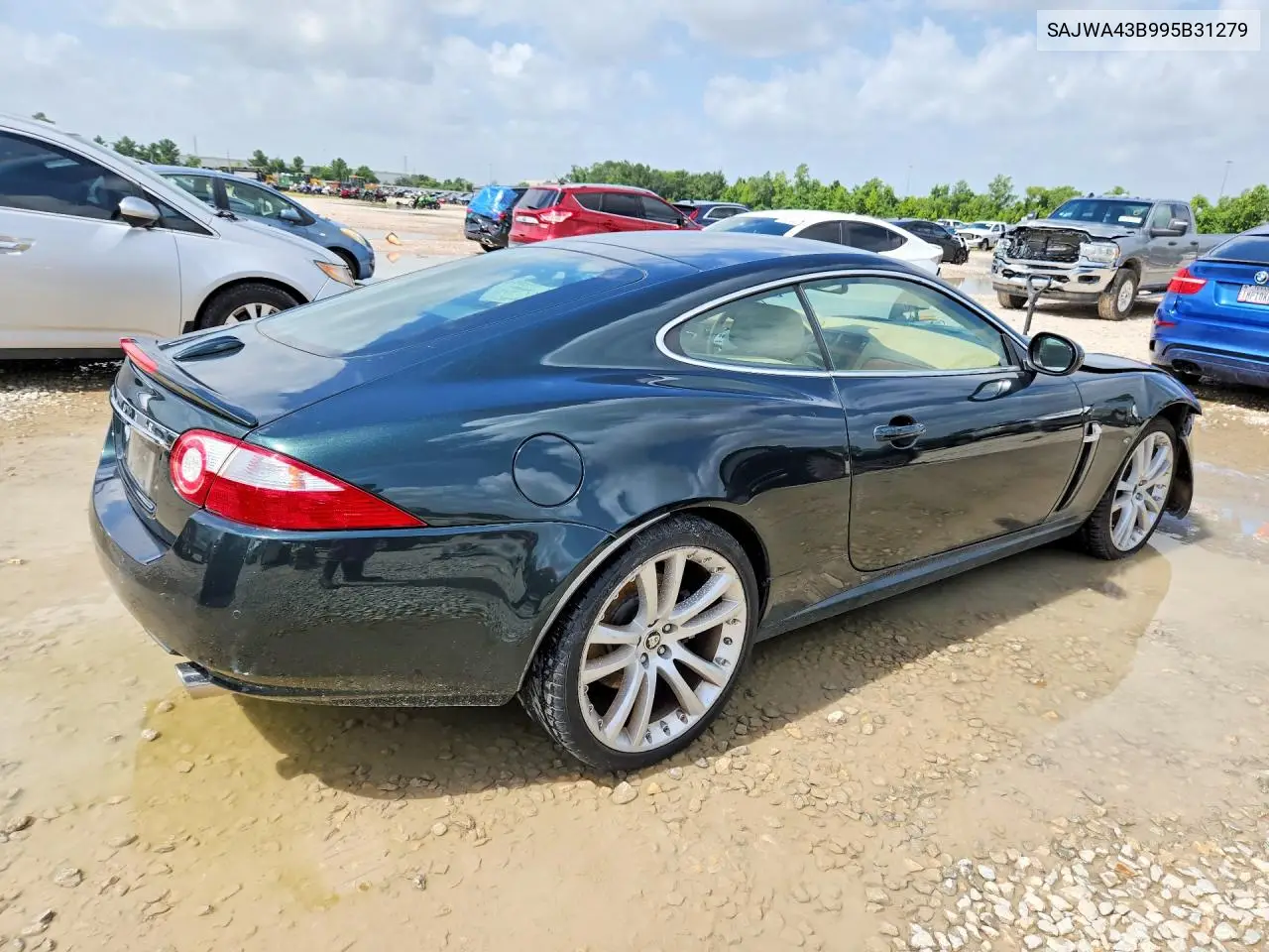 2009 Jaguar Xk VIN: SAJWA43B995B31279 Lot: 58122726
