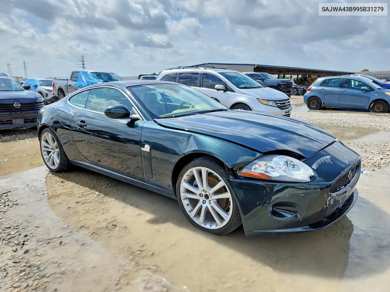 2009 Jaguar Xk VIN: SAJWA43B995B31279 Lot: 58122726