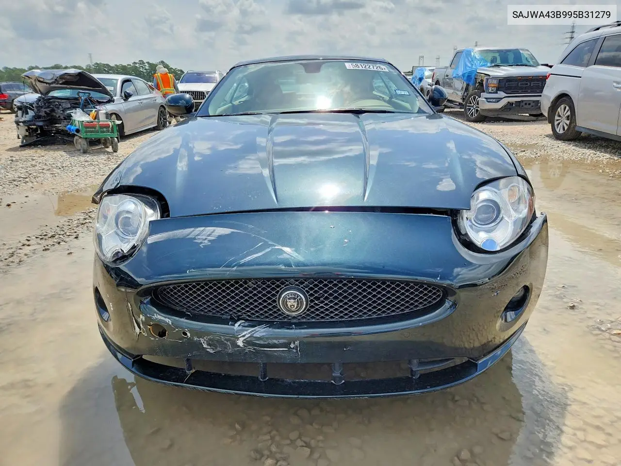 2009 Jaguar Xk VIN: SAJWA43B995B31279 Lot: 58122726