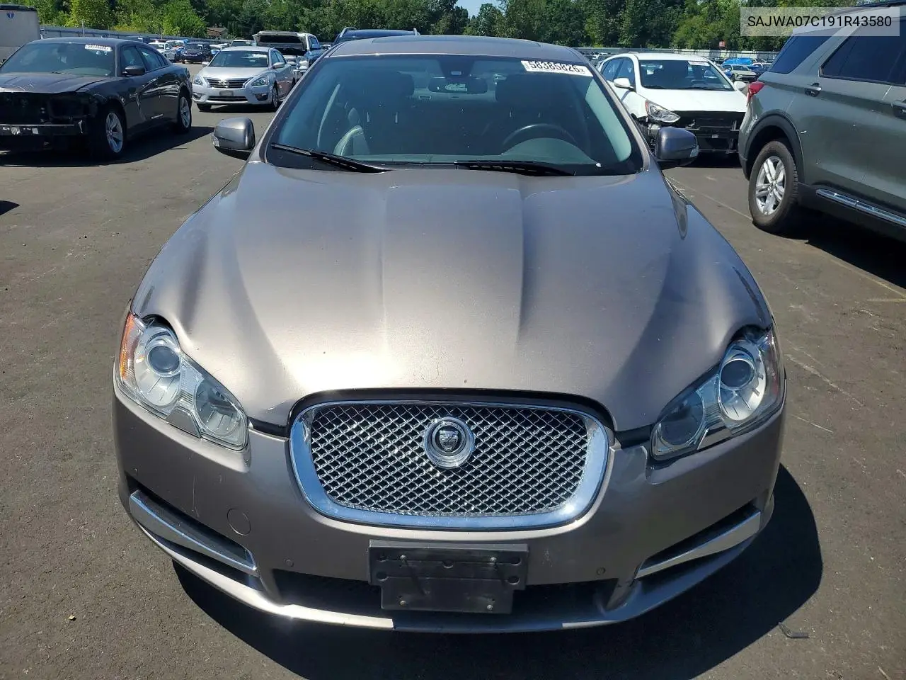2009 Jaguar Xf Supercharged VIN: SAJWA07C191R43580 Lot: 58385826