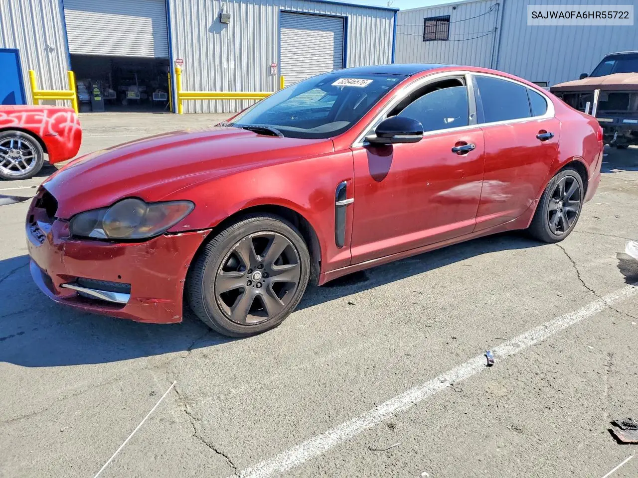 2010 Jaguar Xf Luxury VIN: SAJWA0FA6AHR55722 Lot: 52546576