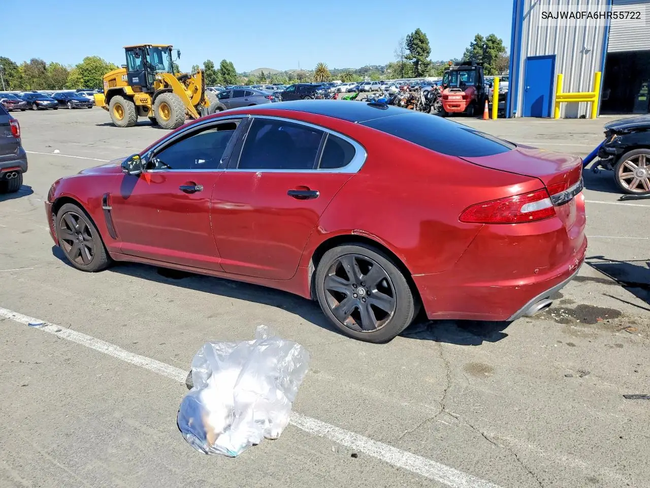 2010 Jaguar Xf Luxury VIN: SAJWA0FA6AHR55722 Lot: 52546576