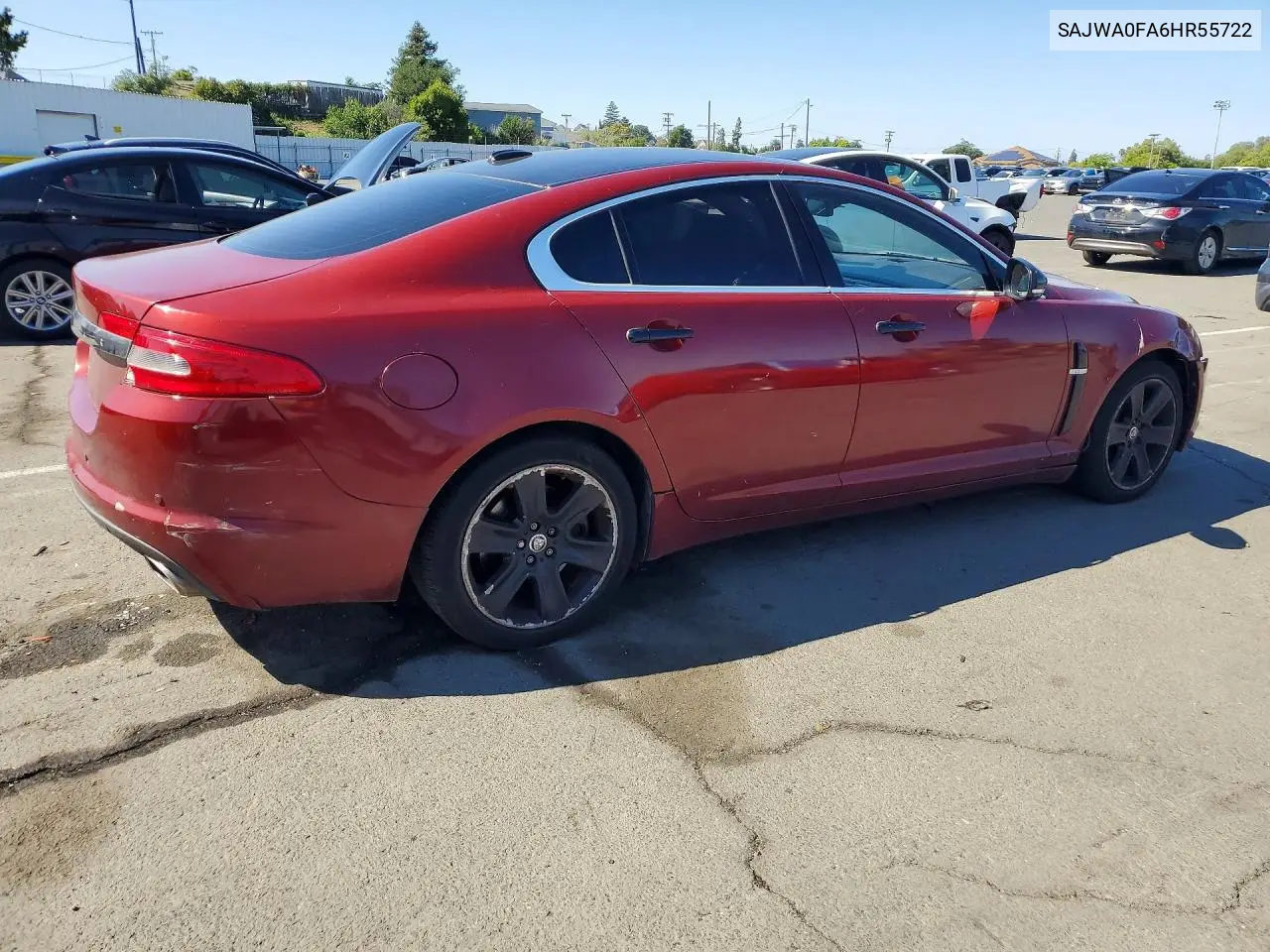 2010 Jaguar Xf Luxury VIN: SAJWA0FA6AHR55722 Lot: 52546576