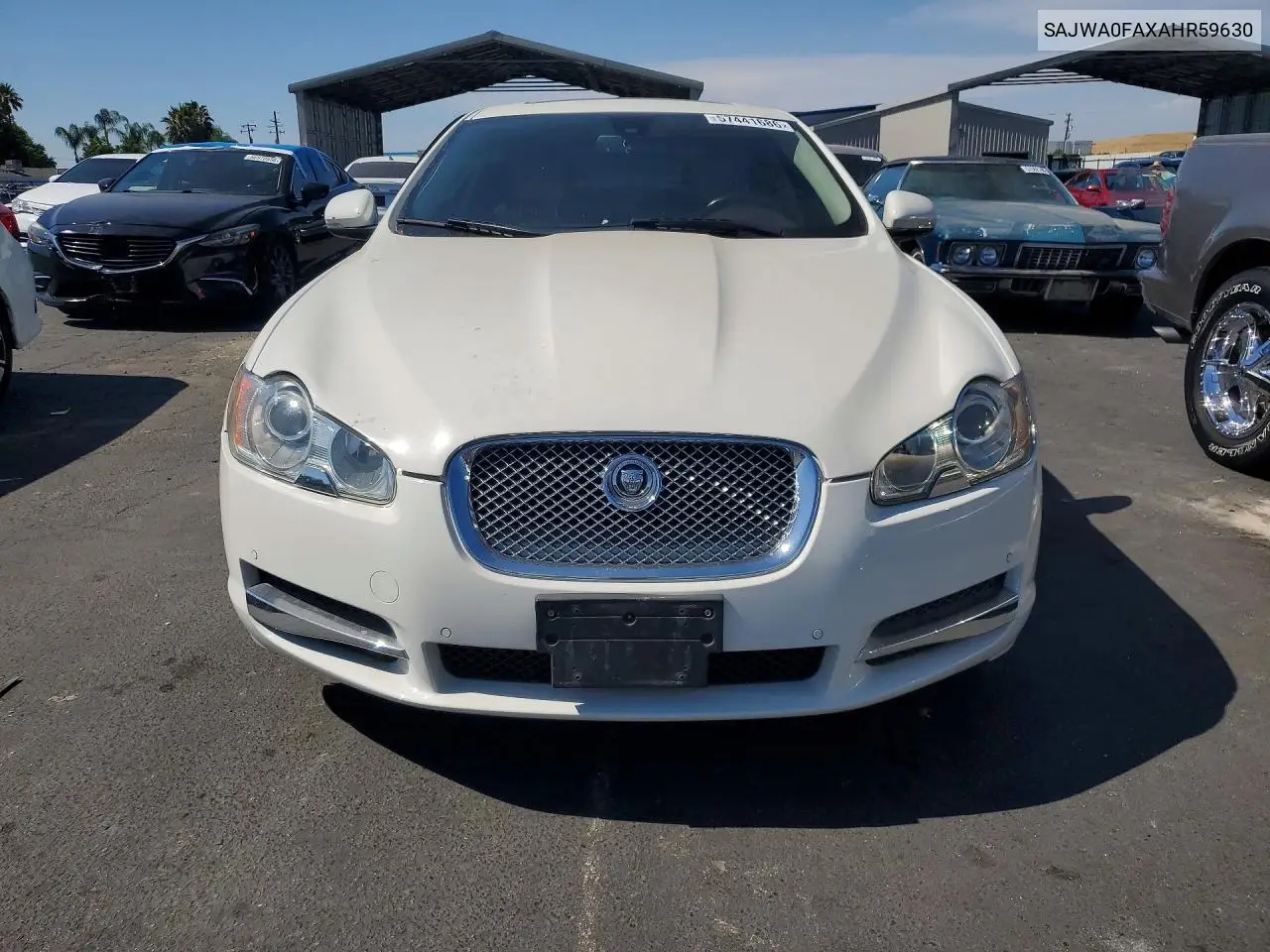 2010 Jaguar Xf Luxury VIN: SAJWA0FAXAHR59630 Lot: 57441686
