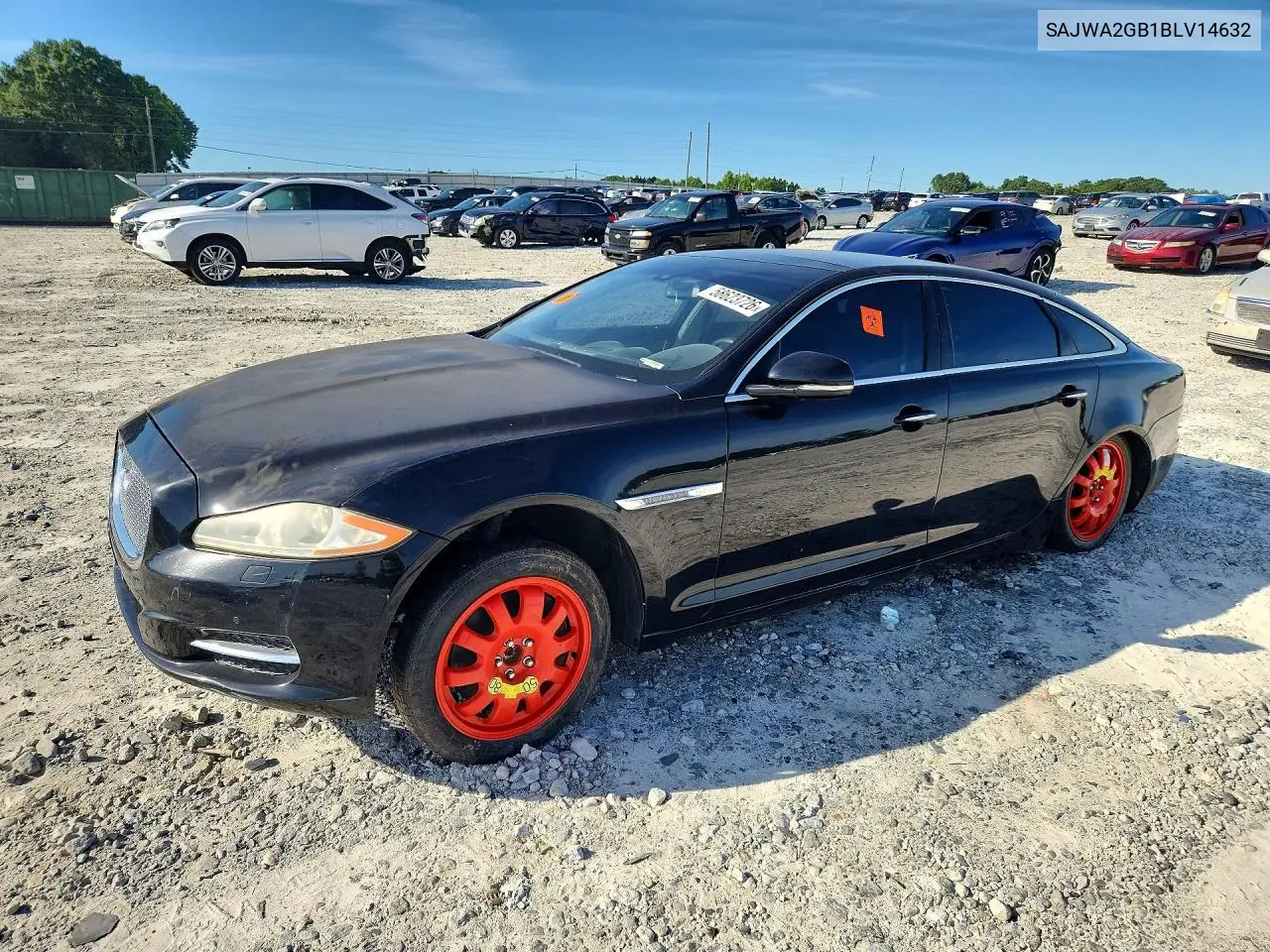 2011 Jaguar Xjl VIN: SAJWA2GB1BLV14632 Lot: 58623726