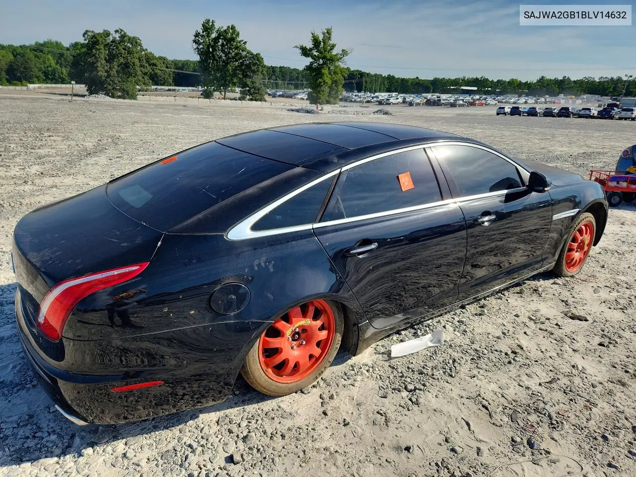 2011 Jaguar Xjl VIN: SAJWA2GB1BLV14632 Lot: 58623726