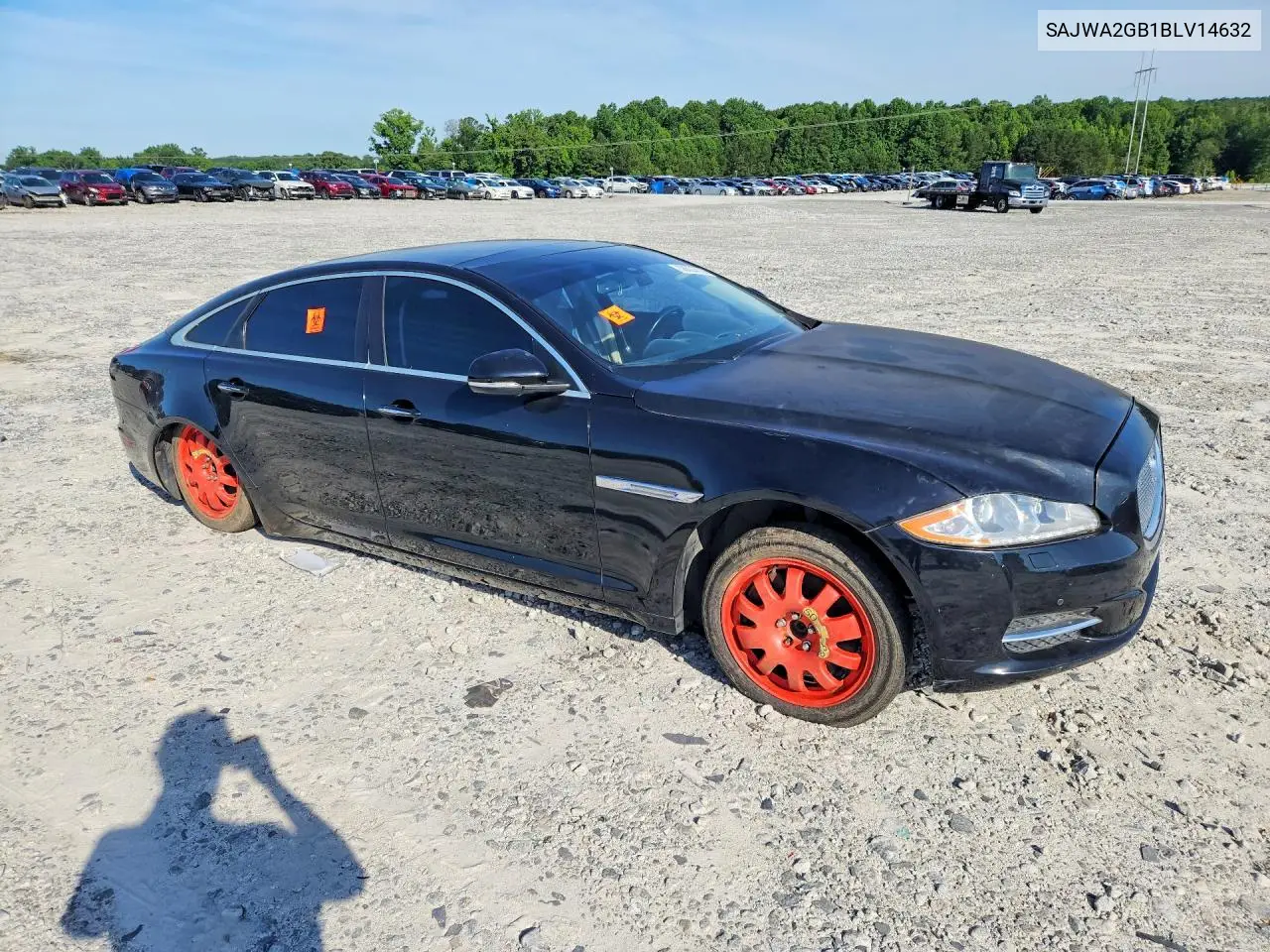 2011 Jaguar Xjl VIN: SAJWA2GB1BLV14632 Lot: 58623726