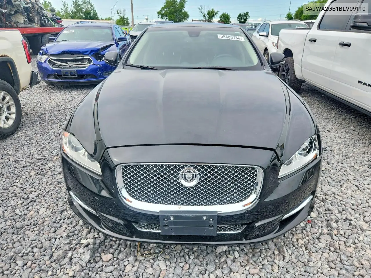 2011 Jaguar Xjl VIN: SAJWA2GB1BLV09110 Lot: 58803736
