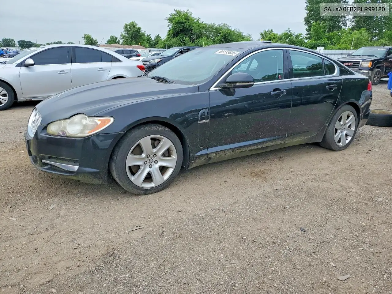 2011 Jaguar Xf VIN: SAJXA0FB2BLR99180 Lot: 60133606