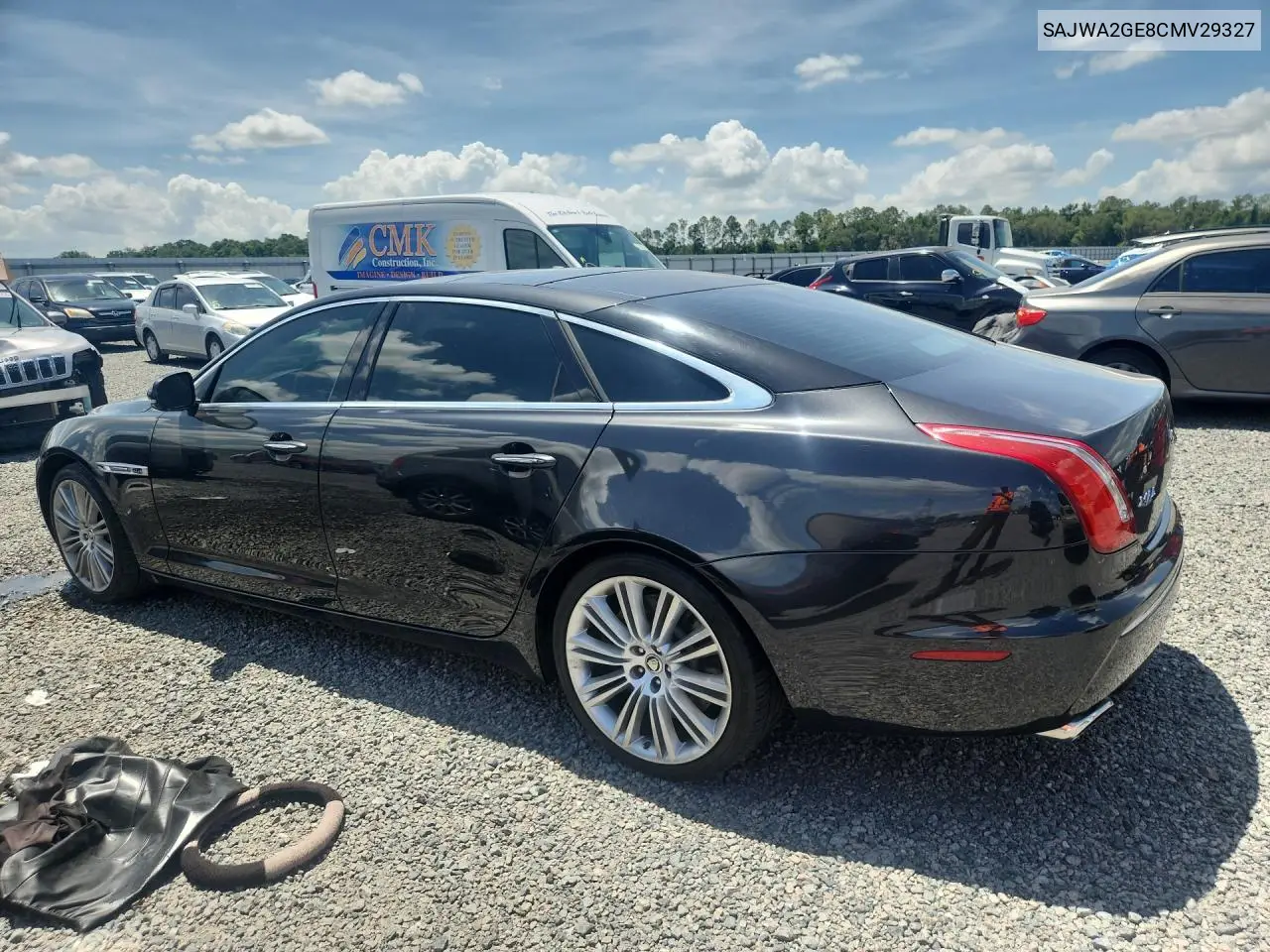 2012 Jaguar Xjl Supercharged VIN: SAJWA2GE8CMV29327 Lot: 57277966