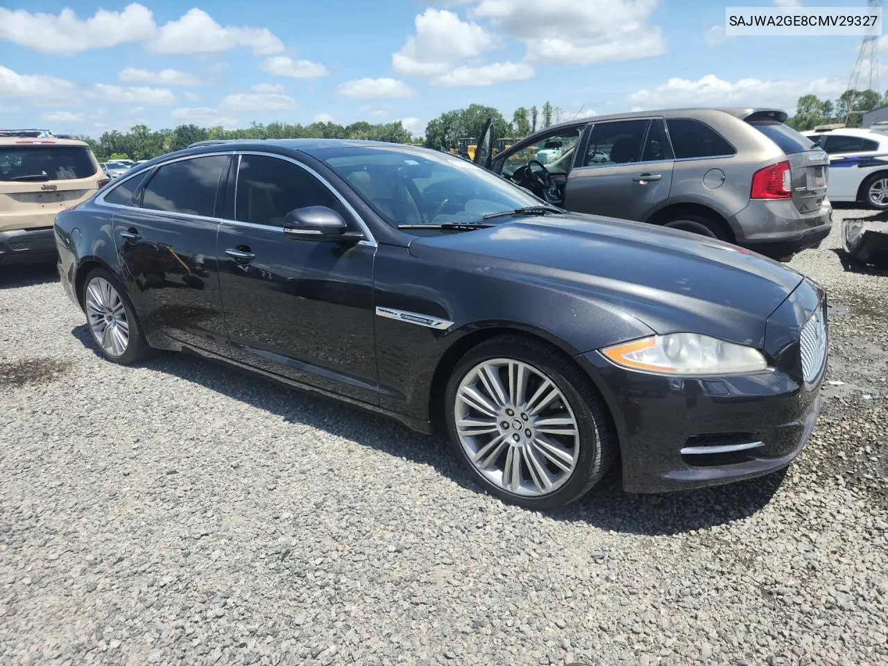 2012 Jaguar Xjl Supercharged VIN: SAJWA2GE8CMV29327 Lot: 57277966