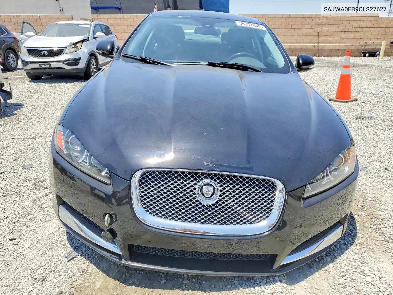 2012 Jaguar Xf VIN: SAJWA0FB9CLS27627 Lot: 58317646