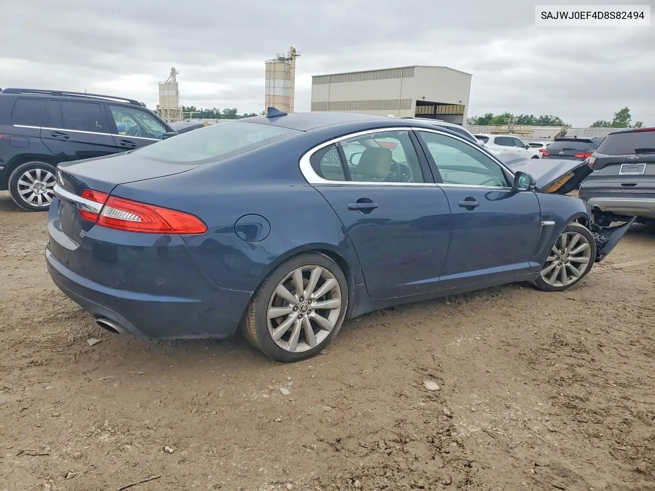2013 Jaguar Xf Xf VIN: SAJWJ0EF4D8S82494 Lot: 53904876