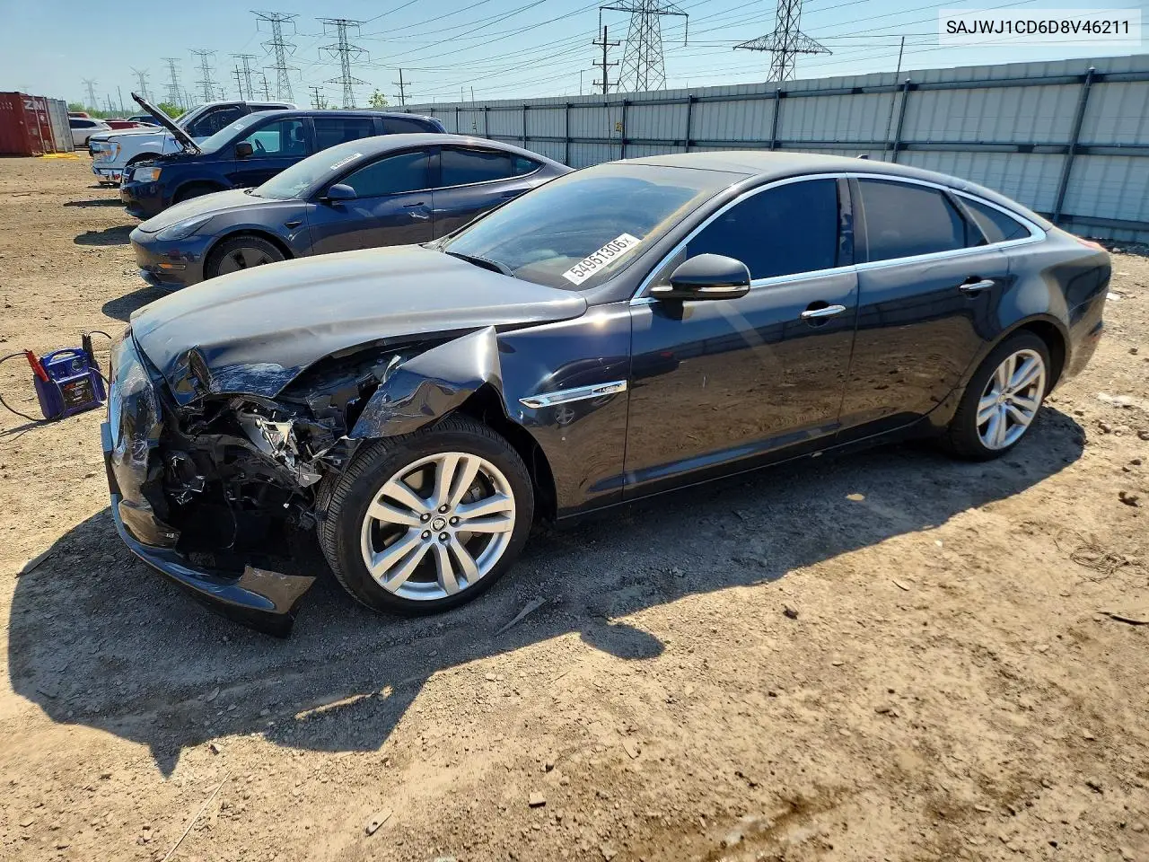2013 Jaguar Xj VIN: SAJWJ1CD6D8V46211 Lot: 54961306