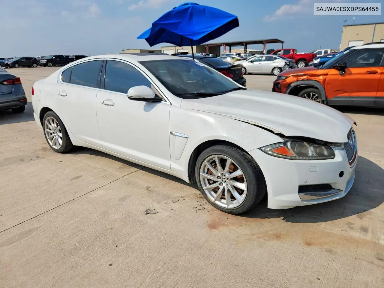 2013 Jaguar Xf VIN: SAJWA0ESXDPS64455 Lot: 58246096