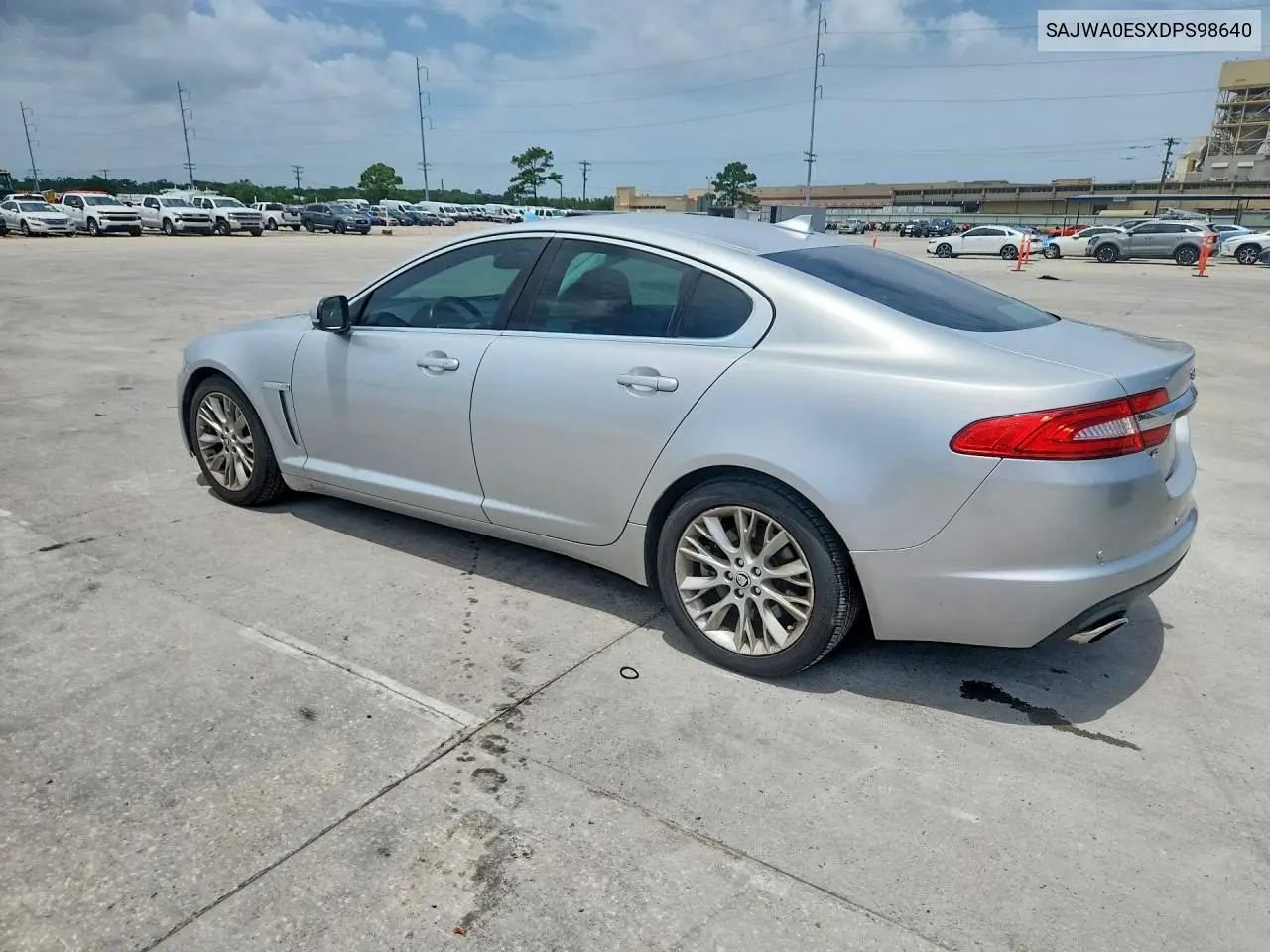 2013 Jaguar Xf VIN: SAJWA0ESXDPS98640 Lot: 58496916