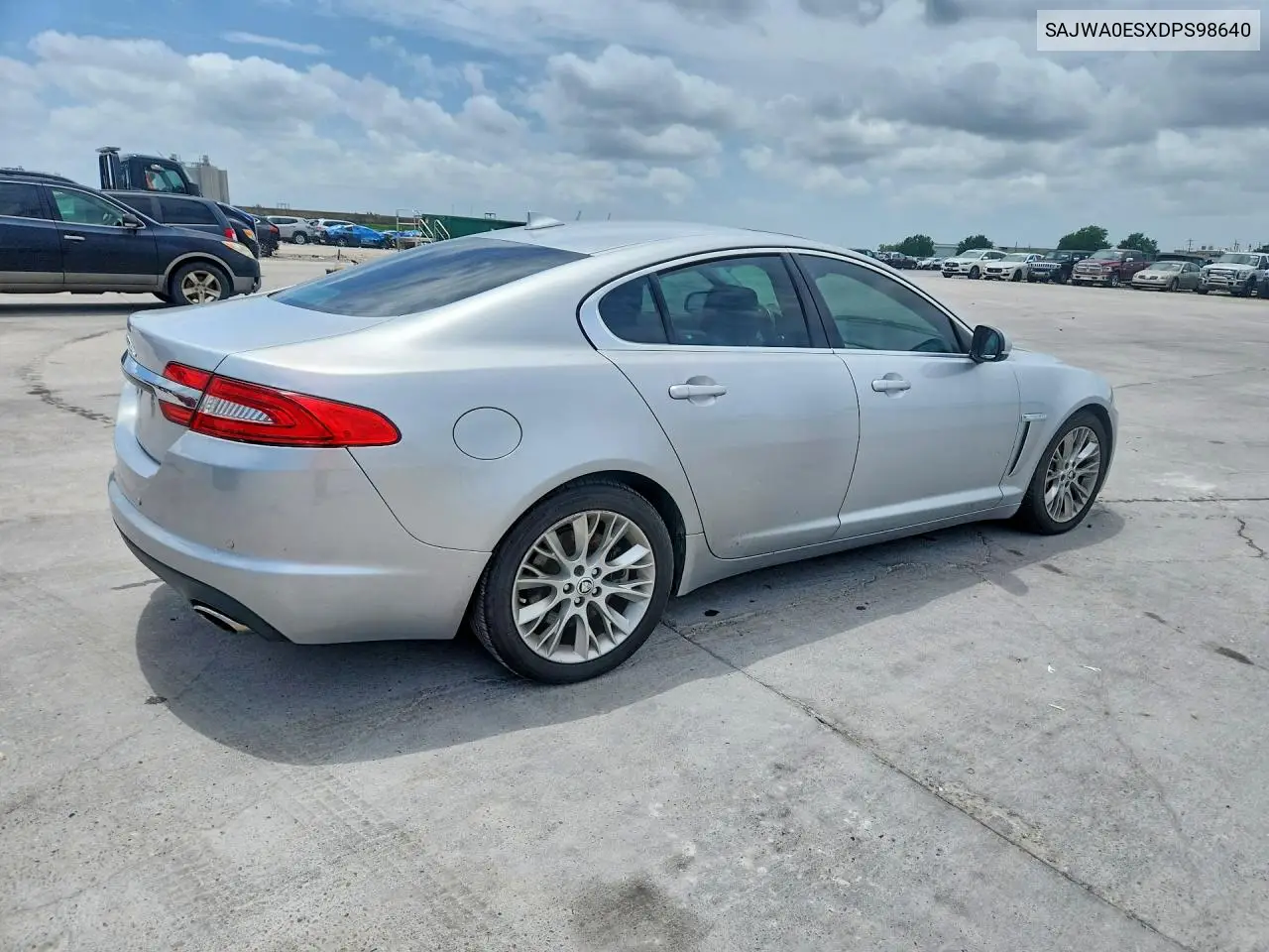 2013 Jaguar Xf VIN: SAJWA0ESXDPS98640 Lot: 58496916
