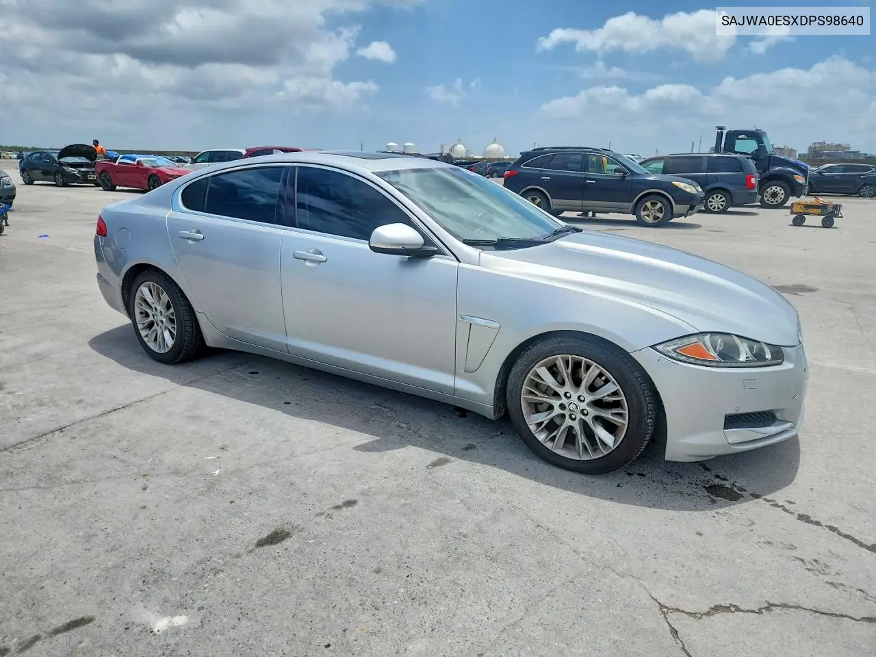 2013 Jaguar Xf VIN: SAJWA0ESXDPS98640 Lot: 58496916