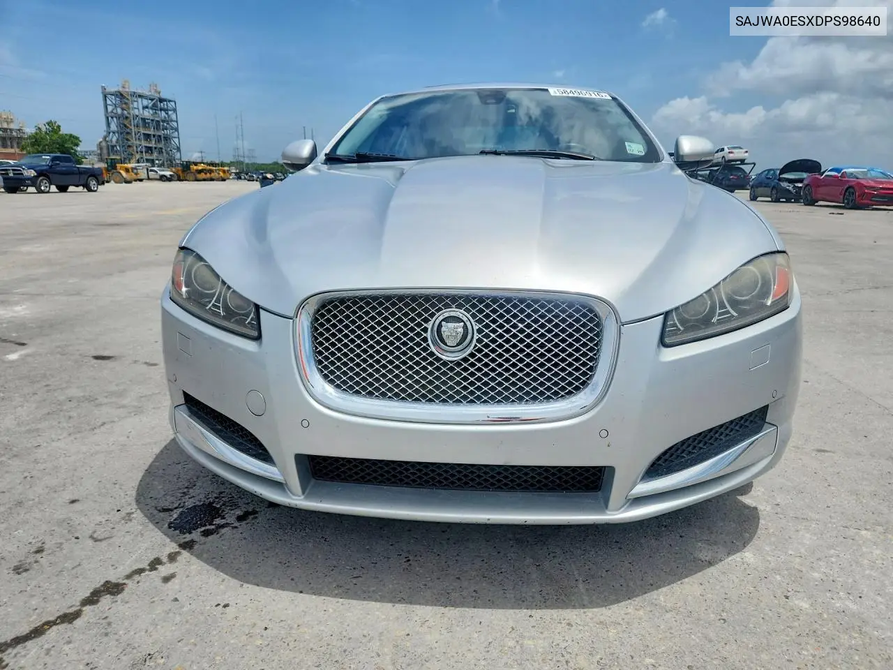 2013 Jaguar Xf VIN: SAJWA0ESXDPS98640 Lot: 58496916