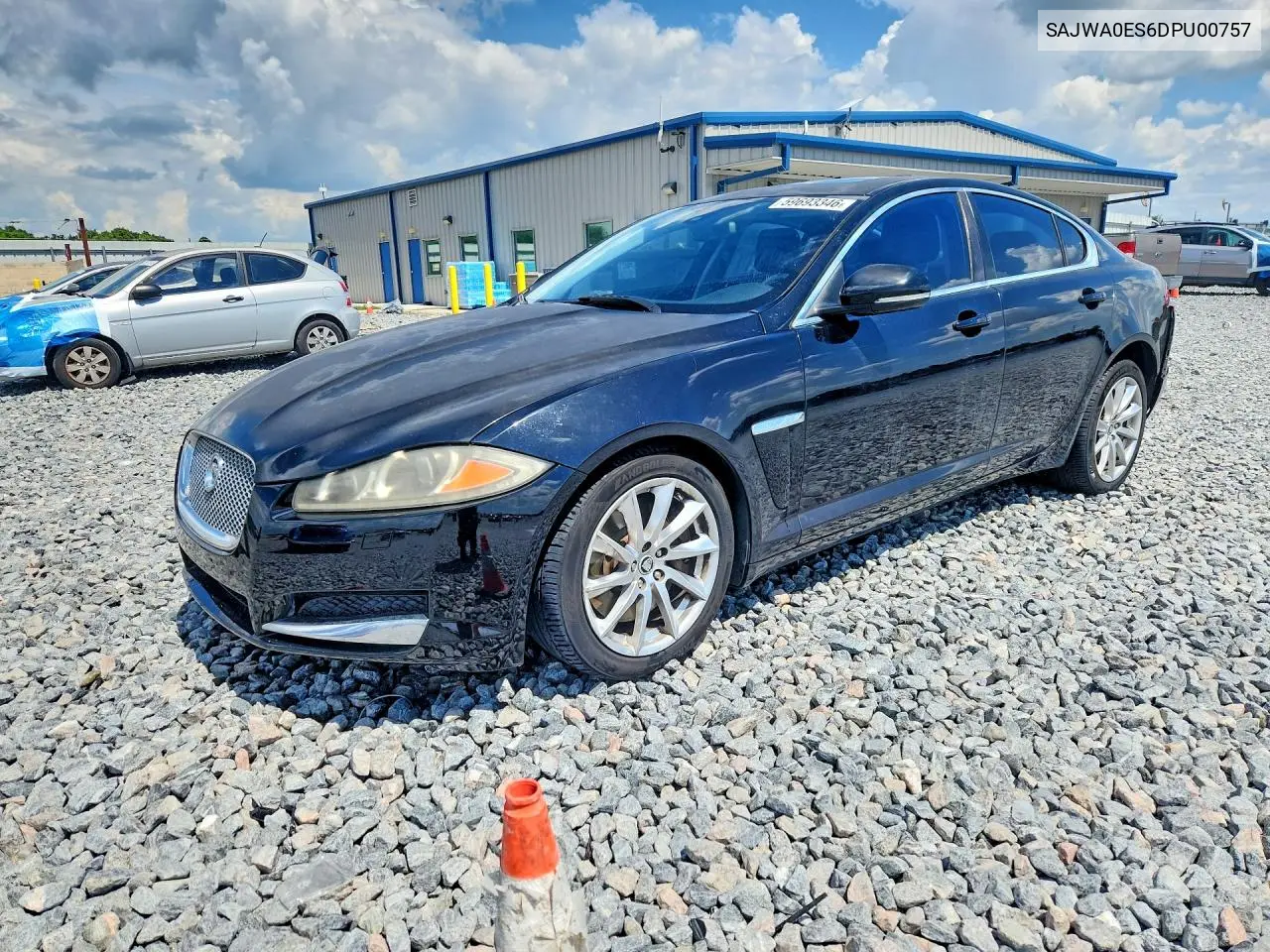 2013 Jaguar Xf VIN: SAJWA0ES6DPU00757 Lot: 59693346