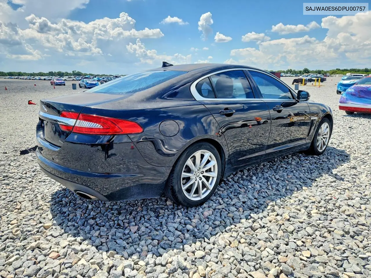 2013 Jaguar Xf VIN: SAJWA0ES6DPU00757 Lot: 59693346
