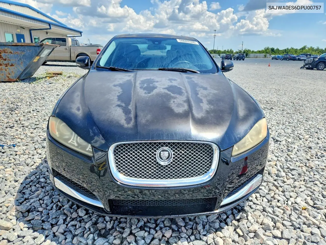 2013 Jaguar Xf VIN: SAJWA0ES6DPU00757 Lot: 59693346