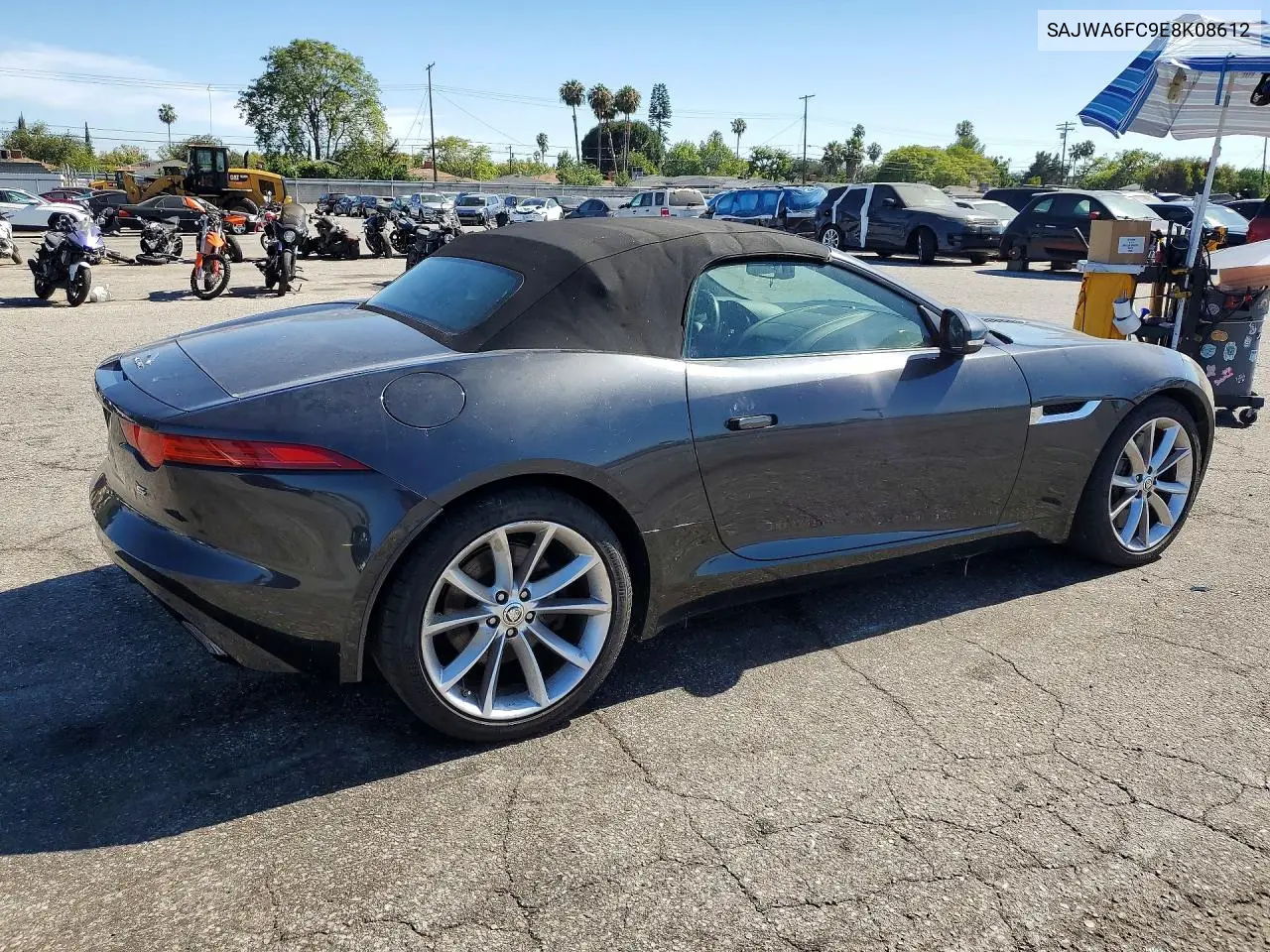 2014 Jaguar F-Type S VIN: SAJWA6FC9E8K08612 Lot: 57429826