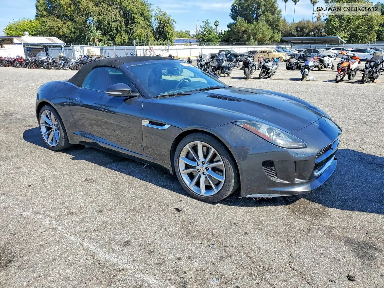 2014 Jaguar F-Type S VIN: SAJWA6FC9E8K08612 Lot: 57429826
