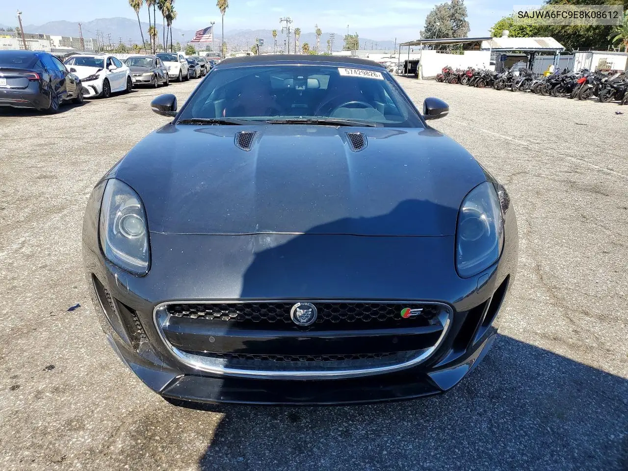 2014 Jaguar F-Type S VIN: SAJWA6FC9E8K08612 Lot: 57429826