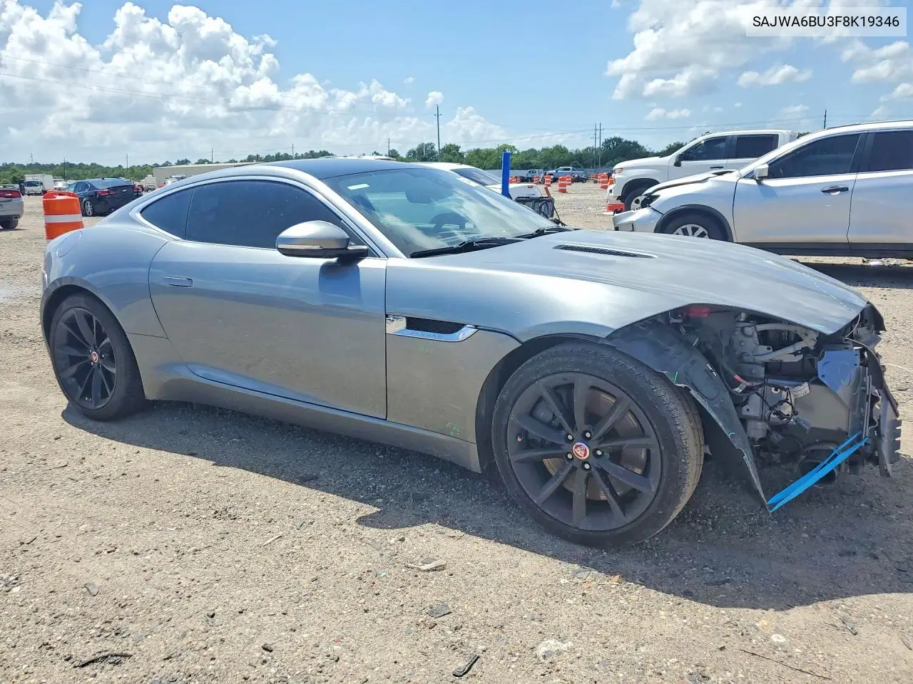 2015 Jaguar F-Type S VIN: SAJWA6BU3F8K19346 Lot: 56404626